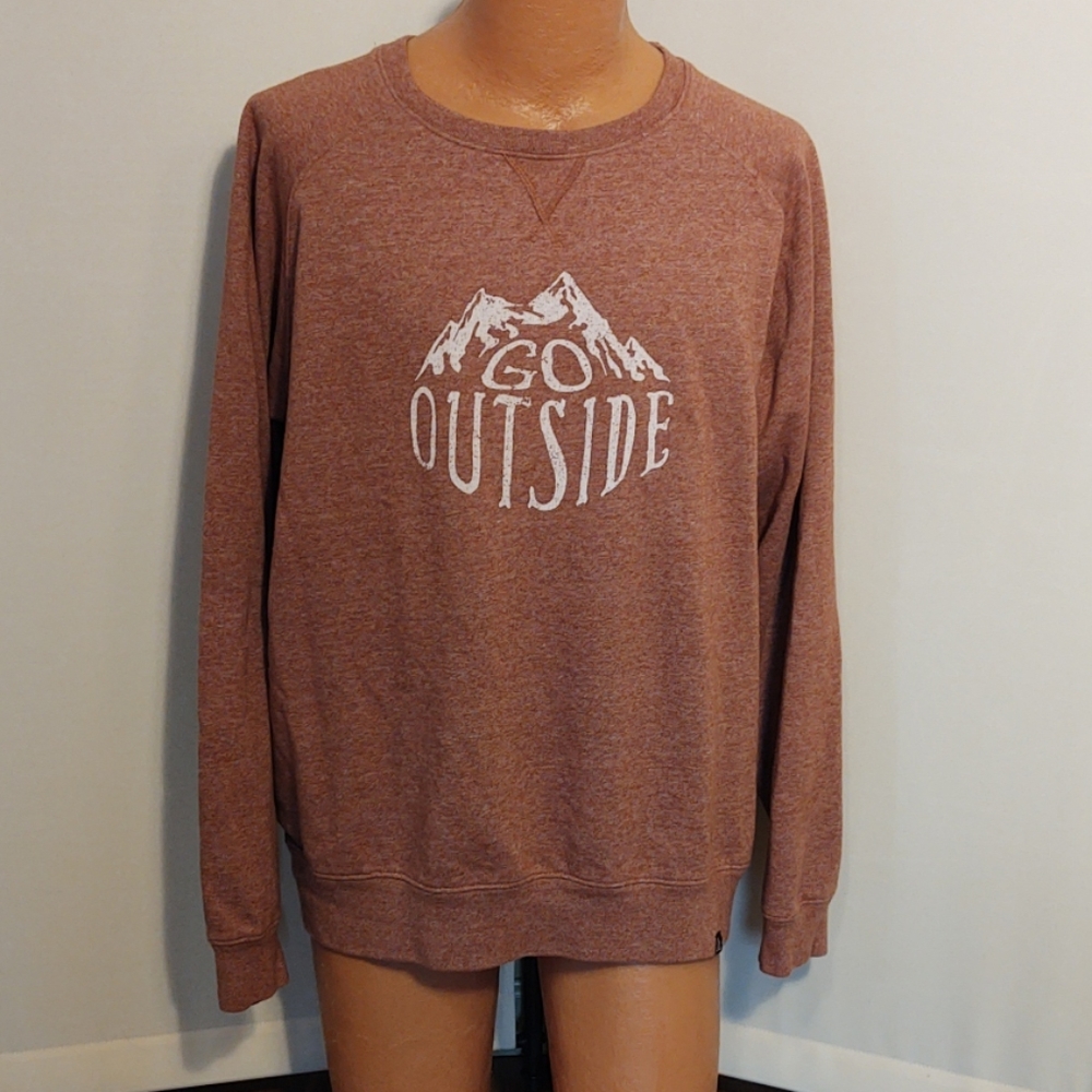 Men's Alpine Design Camping "Go Outside" Sweatshirt - Sz. L